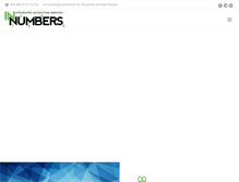 Tablet Screenshot of innumbers.ca